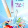 7a5df2fc6ab36342e7d8c5ee1d05ba10-scaled-1.webp DIYA 叮啞7500口拋棄式電子煙|潮流質感設計・高容量續航配置・便攜霧化體驗