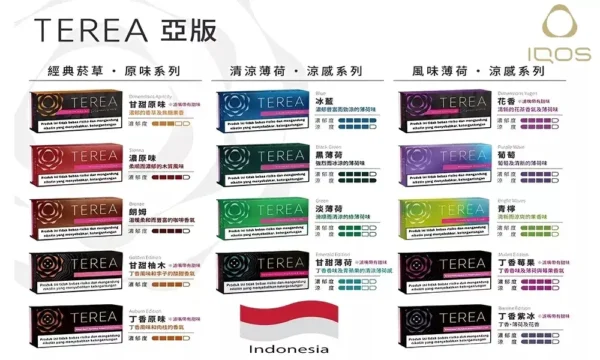 7b16ae58d45d93c438c181e8794f6f3e.webp IQOS TEREA亞洲版加熱煙彈|專屬系列設計・精選風味體驗・加熱系統完美搭配