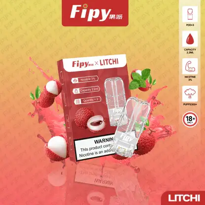 Fipy 果派果韻系列一代通用煙彈｜水果風味調香・高還原香氣・順滑飽滿口感體驗【滿3贈主機】超值福利