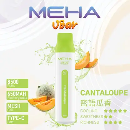 MEHA-8500口-VBar小白條-13.webp MEHA VBar 魅嗨小白條8500口拋棄式電子煙|極簡流線設計・高容量續航配置・細膩霧化體驗