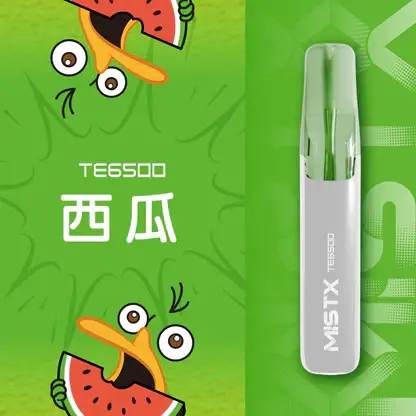 Mist X 鴨嘴獸6500口拋棄式電子煙｜創意流線造型・高容量續航配置・細膩霧化體驗