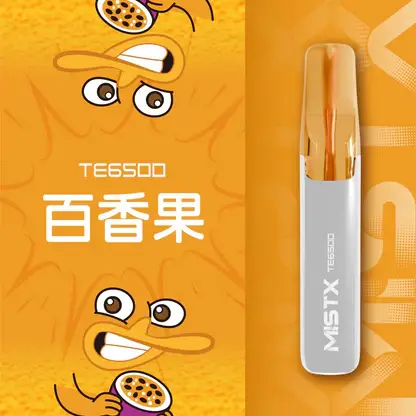 Mist X 鴨嘴獸6500口拋棄式電子煙｜創意流線造型・高容量續航配置・細膩霧化體驗