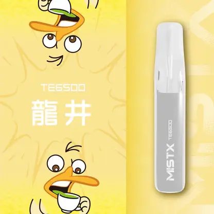 Mist X 鴨嘴獸6500口拋棄式電子煙｜創意流線造型・高容量續航配置・細膩霧化體驗