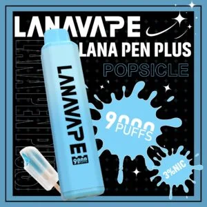 LANA PEN PLUS 9000口拋棄式電子煙｜旗艦網芯口感・巨量儲油設計・長效續航享受