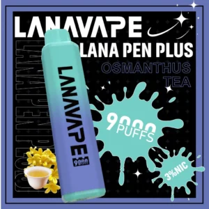 LANA PEN PLUS 9000口拋棄式電子煙｜旗艦網芯口感・巨量儲油設計・長效續航享受