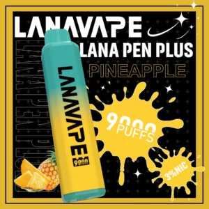 LANA PEN PLUS 9000口拋棄式電子煙｜旗艦網芯口感・巨量儲油設計・長效續航享受