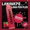 LANA PEN PLUS 9000口拋棄式電子煙｜旗艦網芯口感・巨量儲油設計・長效續航享受