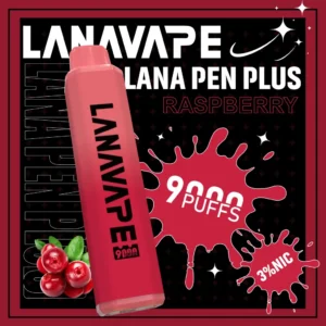 LANA PEN PLUS 9000口拋棄式電子煙｜旗艦網芯口感・巨量儲油設計・長效續航享受