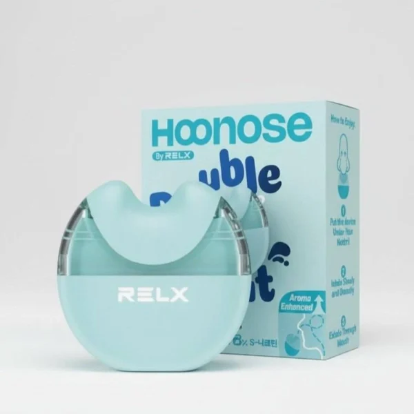 RELX-悅刻-Hoonose-鼻吸-圖片-1 RELX 悅刻 Hoonose 鼻吸 4000口拋棄式鼻通|天然薄荷成分・霧化式鼻吸體驗・即刻提神醒腦