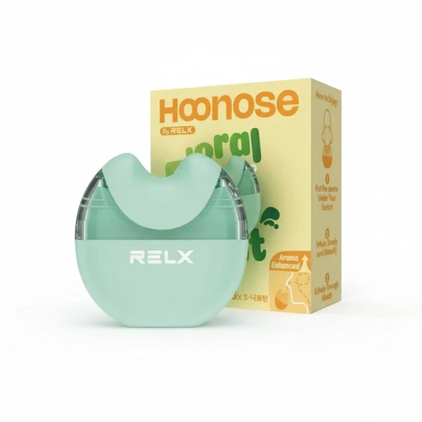 RELX-悅刻-Hoonose-鼻吸-圖片-2 RELX 悅刻 Hoonose 鼻吸 4000口拋棄式鼻通|天然薄荷成分・霧化式鼻吸體驗・即刻提神醒腦