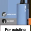 RELX悅刻x-box-16000口拋棄式電子煙 RELX 悅刻 X-BOX 16000口專用換彈拋棄式電子煙套裝|雙段功率調節・網狀芯爆發力・換彈長效續航