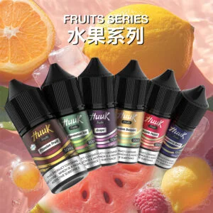 水果-300x300 MEHA 魅嗨 HUUK 煙油 30ml巨量裝|黃金配比尼古丁鹽・小煙專用適配・細緻綿密體驗